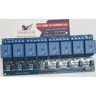 8-channel 12V Relay Circuit (Sound Jack)