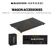 Blackdog Wagon Accessories Table Top Accessories Side Storage Bag Wheel Organizer