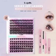 MATA Uvgells Joy Lashes - DIY LASHES 3in1 with 2 types manga eyelash/ eyelash extension/ anime lashe