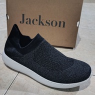 Jackson News 1ST Black Men's Slip-On Shoes