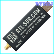 บล็อก RTL-SDR WFBMJ RTL SDR RTL2832U R828D V4 1PPM TCXO SMA RTLSDR โปรแกรมวิทยุที่กำหนด (เฉพาะ Dongl