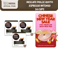 [Carton] NESCAFE DOLCE GUSTO Espresso Intenso Coffee Capsules (16 servings)