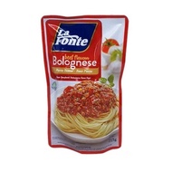 La FONTE PASTA SAUCE BOLOGNESE SAUCE SPAGHETTI PASTA 315 GR