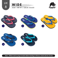 Fipper Wide Men's Flip Flops UK 8 (Size 40 41)