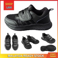 [29-35] Kasut Sekolah Hitam / Black School Shoes New Seven