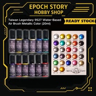 Taiwan Legendary 9527 Water-Based Air brush Paint Metallc Paint