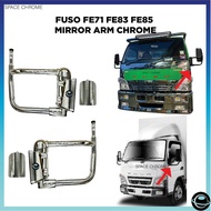 MITSUBISHI CANTER FUSO FE FE83PG FE85 MIRROR ARM CHROME LORRY TRUCK AKSESORI