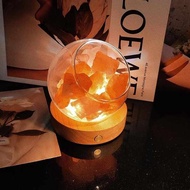 night light Creative Night Light Table Lamp Himalayan Salt Lamp Aromatherapy Lamp Mood Night Light B