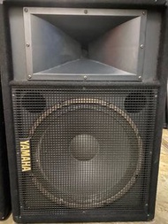 移民賤賣絕版美國珍藏 Yamaha SM15iv made is USA $4200pair Professional Stage Audio Speaker Monitor 兩隻喇叭 近乎全新少花如圖 無煙室內少用保養好 收藏家必備 葵芳永建路16號高威工業中心試音