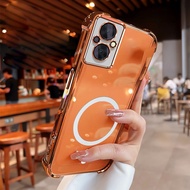 ZXCB Phone Case OPPO Reno 7Z 8Z 5G RENO 7 8 5G Reno8 PRO 5g Phone Case Transparent New Color Gold Le