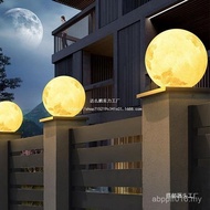 Wall Splash Solar Headlight Pillar Sun Villa Light Courtyard Pillar Head Garden Moon Villa Garden Ga