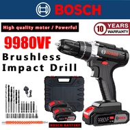 10 years warranty Bosch electric drill 9980VF cordless drill brushless drill cordless impact drill home improvement tool