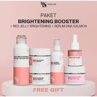 LS SKINCARE PACKAGE GLOWING NEW BOOSTER COMPLETE ORIGINAL BPOM