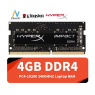 For 4gb Ddr4 2400mhz Laptop Ram Hyperx Impact Pc4-19200 260pin SODIMM SoDimm memory 4g WD