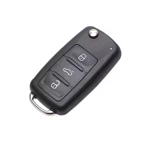 10PCS 5K0 837 202AD Car Key Shell Fob Case For Roomster Polo Touran Tiguan Jetta Amarok Multivan Gol