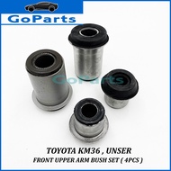 (4pc) Front Upper Arm Bush Set Toyota Liteace Km36 Unser