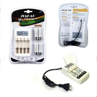 COD JB-212 Battery Charger with 4 Pieces 600mah AA Rechargeable Battery