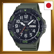 CASIO STANDARD Big Face BIG FACE Quartz Watch MRW-210H-3AV Men's Military Green Overseas Model【Direc