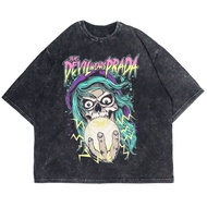 OVERSIZE T-SHIRT THE DEVIL WEARS PRADA WASHING VINTAGE TEE (WASHING T-SHIRT)