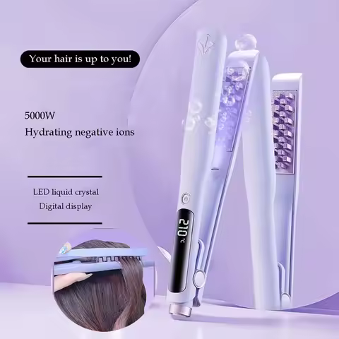 3D Grid Mini Hair Curlers Curling Iron Fluffy Hair Iron Ceramic Corn Perm Splint Flat Iron Portable 