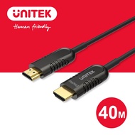 ((Box Damaged Good Product) UNITEK Version 2.0 Optical Fiber 4K60Hz HDMI Thin Line Transmission (Mal