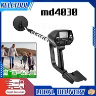 MD-4030 Detektor Logam Emas Metal Detector 2 Baterai Detektor Dalam Tanah Alat Pendeteksi Logam Bawa