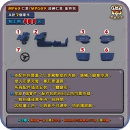 Xiongle Xiaoguo Studio Xiaoguo++ MP60 MPG 09 Renlai MPG09 Super God Accessory Package