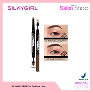 Silkygirl 24HR Flat Tip Brow Liner