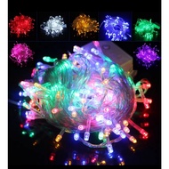 #READY STOCK# 100 LED 10M Twinkle Starry Fairy String Decor Lights Lamp CNY Tree Christmas Lampu Ray