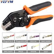 Crimps Plug JST ,TE,XH,VH,PH,Molex Terminals Ratchet Crimper Pliers SN-68B For 0.08-1.5mm²(28-16 AWG