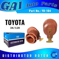 YEC Distributor Rotor (YR-104) for TOYOTA 3K / 12R