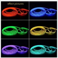 USB Dimmable RGB Colorful LEDs Strips Light with IR Remote Control 16 Colors &amp; 4 Lighting Modes 5m/4m/3meter/2m/ 1m/0.5m Rope Light for TV Computer Desktop Background Home Kitchen Decorative Lighting