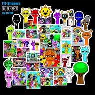 8-200pcs Honkai Star Rail Love and Deepspace Sprunki Stickers Mobile Game Identity Ⅴ Zayne Rafayel L