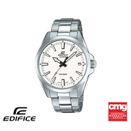 CASIO นาฬิกาข้อมือผู้ชาย EDIFICE รุ่น EFV-100D-7AVUDF วัสดุสเตนเลสสตีล สีขาว