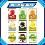 Mr. Hat Gulaman Jelly Powder Box (10 Sachets) – Flavored & Unflavored Options Available