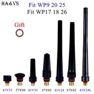 Set 41V33 41V35 41V24 41V24L 57Y04 57Y03 57Y02 TIG Welding Torch Extra Length/Long/Medium/Short Back