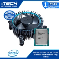 Intel Core i7-12700F 12th Gen 12-Cores 20-Threads Desktop Processor (Tray) with Fan