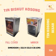 [ TIN TERPAKAI ] BISKUT TIN KOSONG | RANDOM FULL COVER / HALF | MIRROR