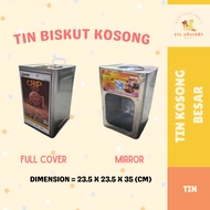 [ TIN ] BISKUT TIN KOSONG | EMPTY TIN | FULL COVER | MIRROR