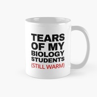 Tears Of My Biology Students Funny Biology Glass Mug