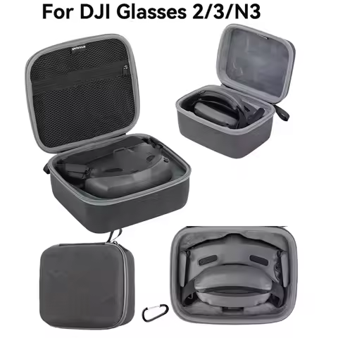 Sunnylife For DJI FPV Goggles 2 3 N3 Storage Bag Suitcase For DJI FPV Flight Glasses Drop Protection