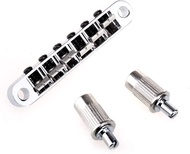 WK-Original Wilkinson Chrome Silver Tune-O-Matic Style Electric Guitar Bridge For Lespaul LP SG Guit