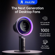【NEW】JISULIFE Table Fan Pro 3 Air Purification 100 Levels Adjustable Led Display Household Desktop
