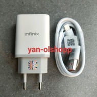Infinix Charger U180XEB 18W Fast Charging+Type-C Cable Original