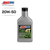 น้ำมันเครื่อง 20W50 AMSOIL ขนาด 0.946 L. จำนวน 1 ขวด (ของแท้ + มีบาร์โค็ด)