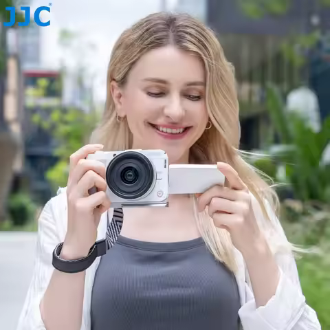 JJC R50 V Handgrip L-Shape Grip for Canon EOS R50V with Quick Release Plate Arca Cold Shoe Mount 1/4