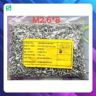 [ 100 pieces ] AMPLI SCREWS...( M2x6 M2x8 M2.6x8 M2.6x10 models, colors)...