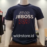 JB BOSS BRAND MEN'S T-SHIRT SHORT-SLEEVED SLIMFIT STRECHOriginal JB50001 NAVY