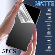 3PCS Matte Hydrogel Film For Infinix GT 30 Pro HD Anti-Scratch 9H Screen Protector For Infinix GT20 