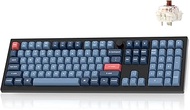 Keychron V6 Max Wireless Custom Mechanical Keyboard, 2.4 GHz Bluetooth QMK Full-Size Layout RGB with